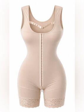 Sculpting Full-Body Shapewear Bodysuit — Nude